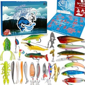 2025 Fishing Advent Calendar: Lures Set & Mystery Surprise