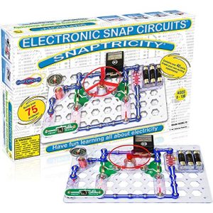 Snap Circuits Snaptricity: STEM Electronics Kit for Kids 8+