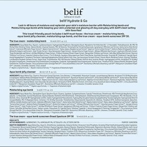 Belif Hydrate & Go 4-Step K-Beauty Skincare Kit