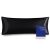 DOWNSTORIA Satin Body Pillow Cover 20×54 Black