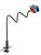 Tryone Gooseneck Phone Holder Stand: Flexible Bed Mount