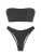 ZAFUL Women’s Strapless Wave Bandeau Bikini