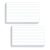 White Ruled Index Cards 3×5 – 100 Pack for Study & Notes