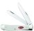 Case WR XX Sparxx White Jigged Trapper Pocket Knife