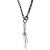 TMEEIHNSS Gothic Stainless Steel Sword Pendant Necklace