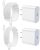 iPhone Fast Charger Pack: USB-C Wall Block + Lightning Cables