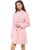 Allegra K Pink Pea Coat: Long Winter Coat Gift