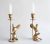 Mouse Reading Taper Candle Holders