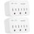 Fosmon Refrigerator Surge Protector 2-Pack – 1200J