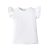 Toddler Girls Ruffle Sleeve T-Shirt – Plain Solid Casual Top