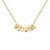 Custom Bubble Name Necklace – Gold Plated 3D Letter Jewelry