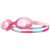 TYR Swimple Tie-Dye Kids’ Swim Goggles (Pink/White)