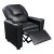 Kids Black PU Leather Recliner Chair – Ages 1-5
