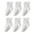 ANYANIME 6 Pairs Toddler Ruffle Socks for Girls