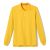 Unisex Long Sleeve Pique School Uniform Polo – Gold (4T)