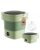 Portable Mini Foldable Washer Dryer – 16L Green