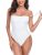 Adjustable Straps Bandeau One Piece Swimsuit