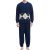 Men’s Plush Fleece Pajama Set – Warm Long Sleeve PJs