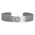 Custom Medical Alert ID Cuff Bracelet – Stainless Steel