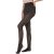Black Fleece Lined Tights: Sheer-Look Winter Warm Leggings