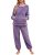 Wiepux Women’s Fleece Pajama Set – Warm 2-Piece Winter Lounge