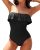 Holipick Women’s Strapless One Piece Swimsuit