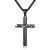 Stainless Steel Jesus Cross Pendant Necklace – Christian Gift