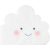 White Cloud Shape Napkins – 50 Pack Baby Shower