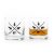 Black Lantern Whiskey Glasses Set of 2 – 11oz Tumblers