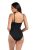 Rouched One Piece Swimsuit: Island Goddess Lingerie Mio