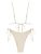 ZAFUL Women’s Fishnet Triangle Bikini