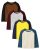 Toddler Boys’ Autumn Raglan Knit Shirts – 4-Pack