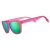 goodr Flamingos Booze Cruise Polarized Sunglasses – Pink Teal