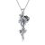 LEECCI Rose Sword Necklace