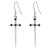 925 Sterling Silver Sword Earrings