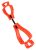 Glove Guard Clip – Blaze Orange, Large