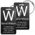 Personalized Metal Initial Luggage Tags – Pack of 2