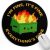 Cute Funny Round Mouse Pad – Non-Slip Desk Decor