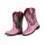 Kids Glow-in-the-Dark Western Glitter Cowboy Boots
