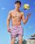 SURF CUZ Mens Compression Liner Swim Trunks