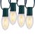 Minetom Vintage C9 LED Christmas Lights – 50ft Warm White