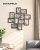 Rustic Brown 4×6 Collage Frames: Wall Decor Set of 12