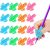 SANNIX 16-Pack Ergonomic Pencil Grippers for Kids Handwriting