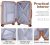 UKEIN 3-Piece Luggage Set: Travel Essentials for Men and Women