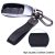 Wisdompro Leather Car Keychain: Stylish & Rotatable Key Holder