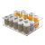 Clear Divided Storage Bin for Pantry & Fridge