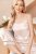 Ekouaer Champagne Silk Pajamas Set: Sleeveless Summer Loungewear Gift