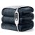 Silky Flannel Electric Heated Throw: 5 Levels, ETL Certified