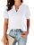 Women Dressy Casual V-Neck T-Shirts Loose Puff Short-Sleeve Tops