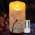 HN HAIINAA Flameless Memorial Candle with Remote